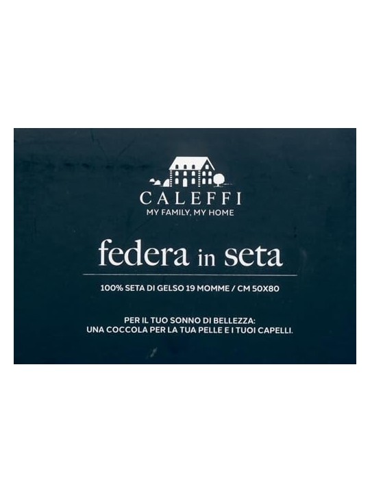 Caleffi Federa di pura seta di gelso 50 x 80 cm