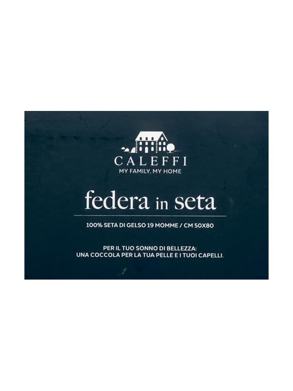 Caleffi Federa di pura seta di gelso 50 x 80 cm