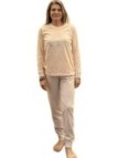 Infiore Pigiama donna in puro cotone cuori applicati Art. CRO652369