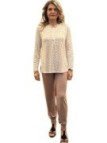 Lormar Pigiama donna in viscosa elasticizzata con inserto in pizzo art. ens652669