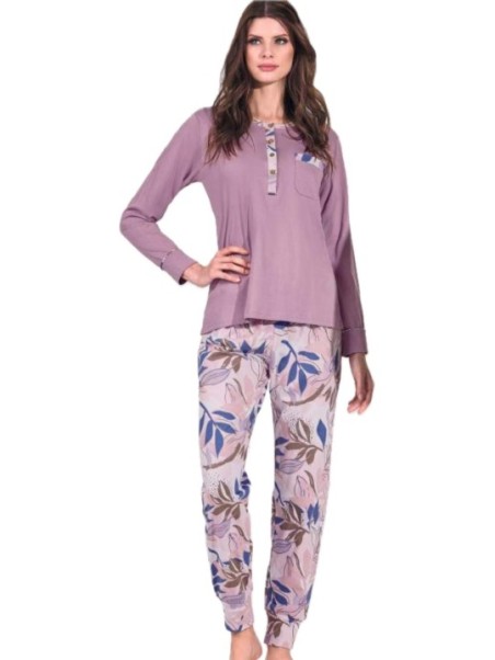 Lormar Pigiama donna in puro cotone art. 652692