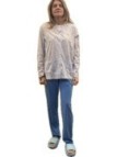 Linclalor Pigiama donna in puro cotone aperto davanti art. 175190