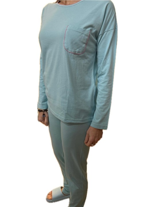 Brilliamo by Linclalor Pigiama donna in puro cotone art. 471509
