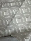 Trussardi Completo lenzuola matrimoniale in raso di puro cotone made in Italy art. Structure