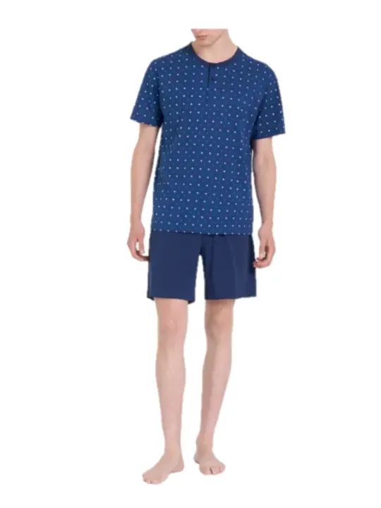 Ragno Pigiama uomo in puro cotone manica corta pantalone corto art. U887ND