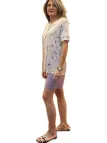 Lormar Pigiama donna in viscosa elasticizzata manica corta pantalone bermuda art. SEA652674