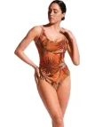 David Costume intero con ferretto coppe sfoderabili in tessuto lurex art. DA25062