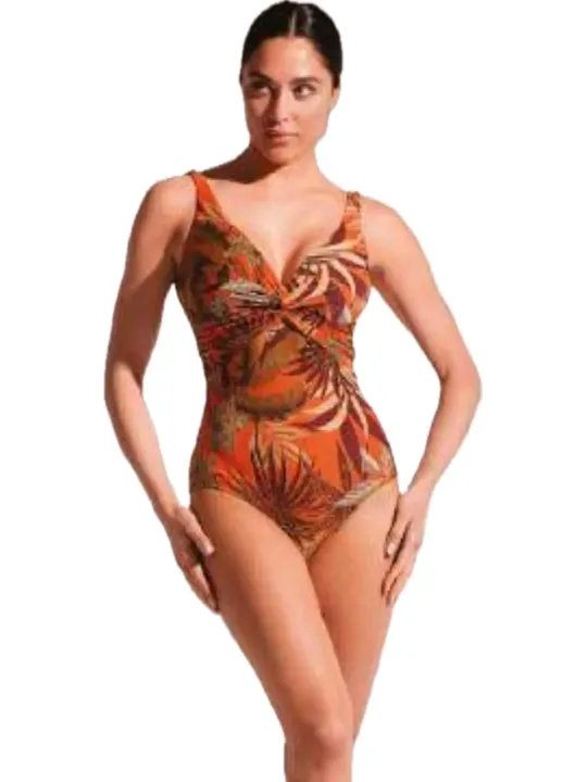 David Costume intero coppe foderate con nodo in tessuto lurex art. DA25063