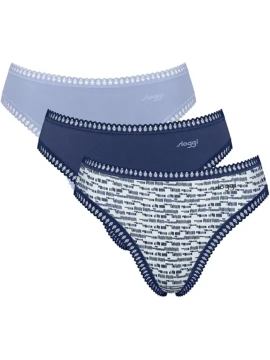 Sloggi Donna Go Crush High Leg confezione da 3