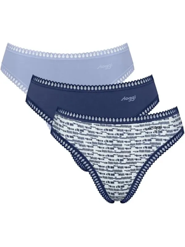 Sloggi Donna Go Crush High Leg confezione da 3