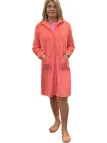 Brilliamo by Linclalor Vestaglia donna con zip in ciniglia estiva art. 447749