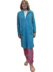 Brilliamo by Linclalor Vestaglia donna con zip in ciniglia estiva art. 447749