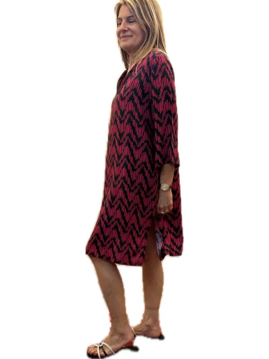Bisbigli abito mare in georgette di viscosa art. 602155