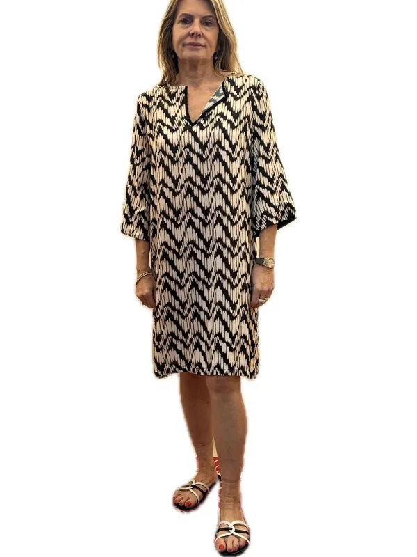 Bisbigli abito mare in georgette di viscosa art. 602155