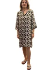 Bisbigli abito mare in georgette di viscosa art. 602155