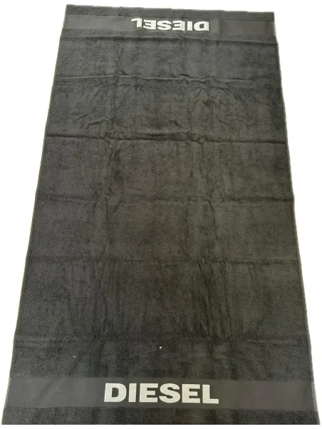 Diesel Telo in spugna di puro cotone 100 x 180 cm art. Logo