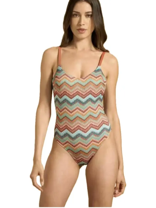 Bisbigli Costume intero in tessuto lurex con ferretto art. 617115