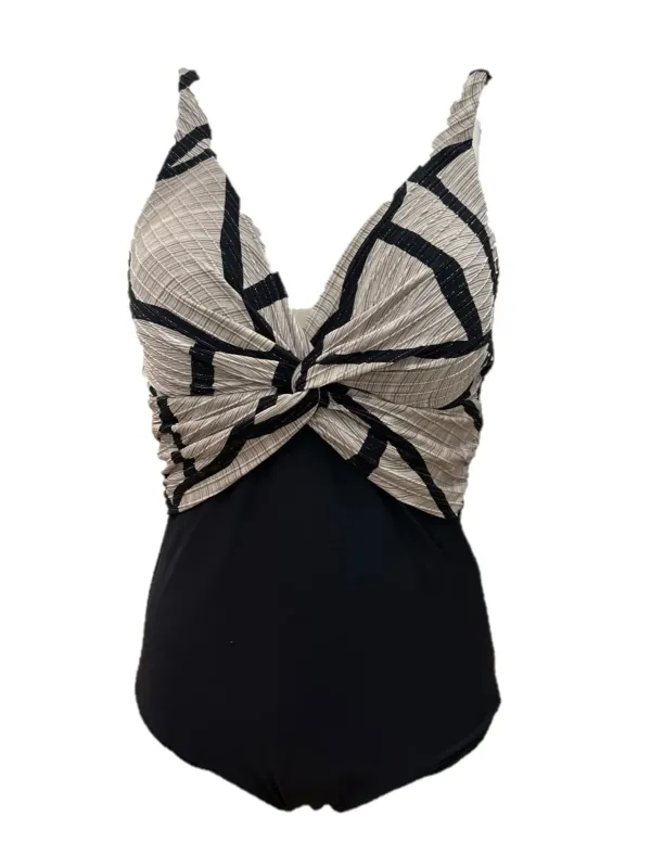 David Costume intero coppe foderate tessuto lurex art. DA25125