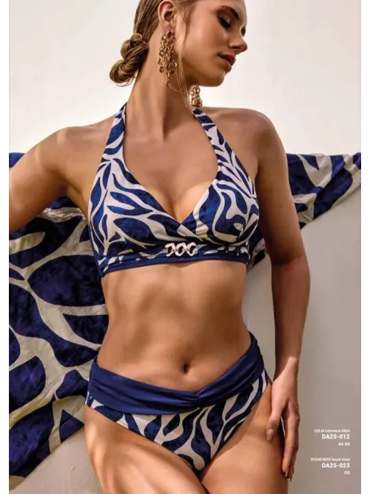David Bikini donna triangolo vela sfoderabile slip alto art. DA25012