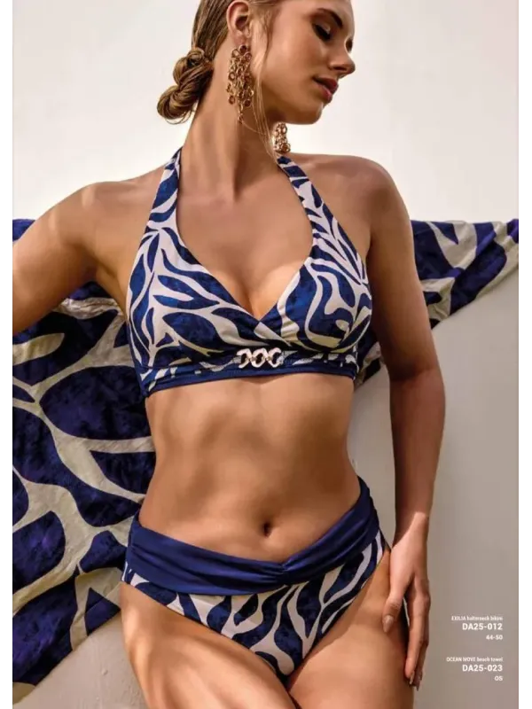 David Bikini donna triangolo vela sfoderabile slip alto art. DA25012