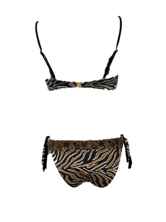 David Bikini coppe sfoderabili bretelle removibili slip medio lacci art. DA25138
