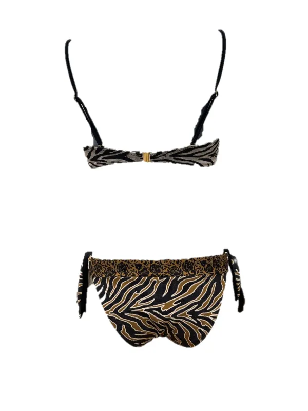 David Bikini coppe sfoderabili bretelle removibili slip medio lacci art. DA25138