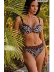 David Bikini donna con coppe foderate slip alto art. DA25140