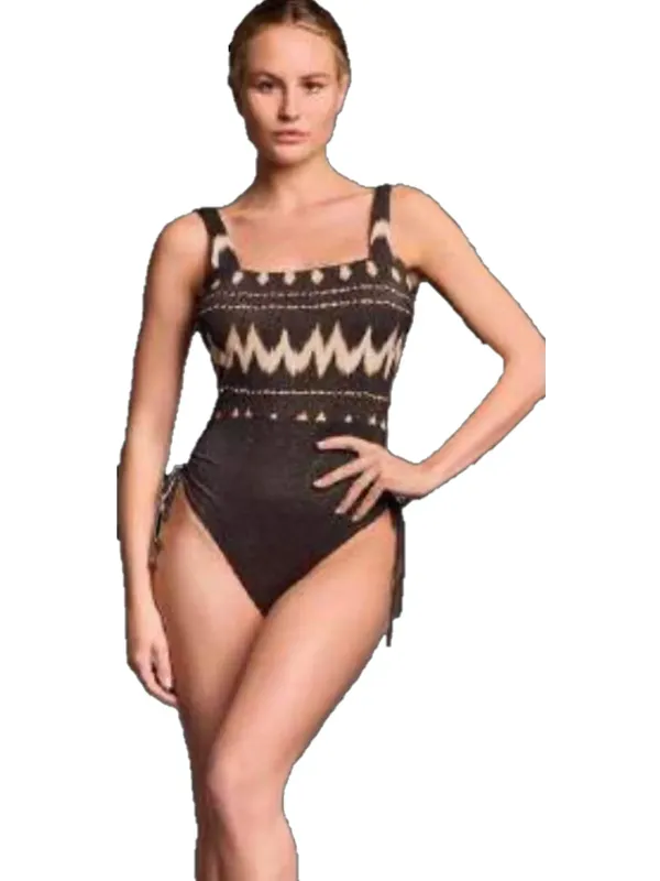 Vacanze Italiane Costume intero tessuto lurex coppe sfoderabili art. VI25164