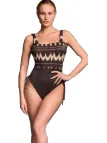Vacanze Italiane Costume intero tessuto lurex coppe sfoderabili art. VI25164