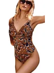 Vacanze Italiane Costume intero coppe foderate stras applicati art. VI25096