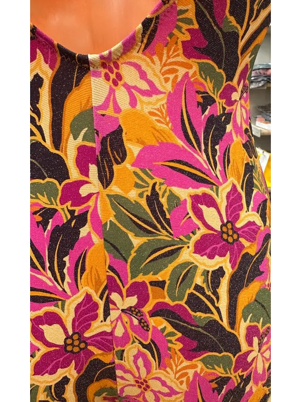 Vacanze Italiane Costume intero in tessuto lurex, coppe sfoderabili scollo a V art. VI25049