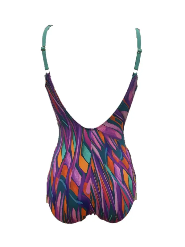 Vacanze Italiane Costume intero coppe foderate scollo a V art. VI25078