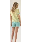 Infiore Pigiama donna in puro cotone manica corta art. 652398
