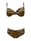 Vacanze Italiane Bikini con ferretto slip alto art. VI25094