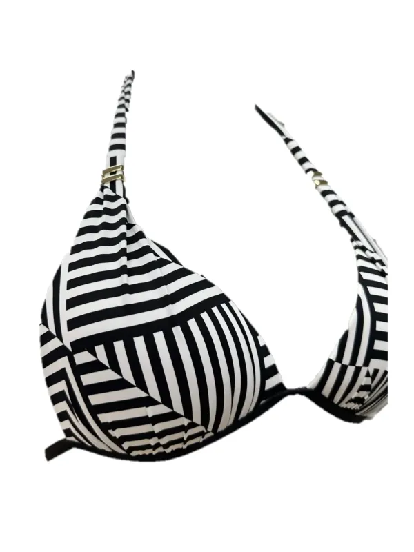 Vacanze Italiane Bikini triangolo foderato slip medio inserto gioiello art. VI25138