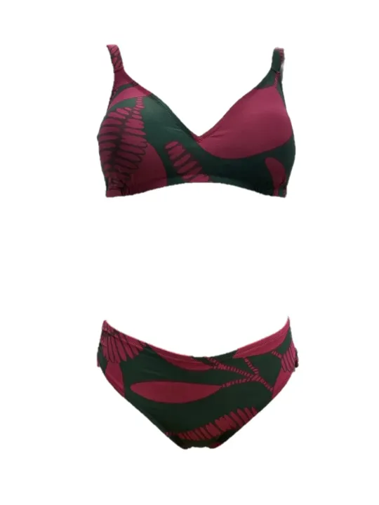 Bisbigli Bikini coppa foderata  C senza ferretto slip medio regolabile art. 616387