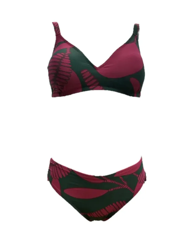 Bisbigli Bikini coppa foderata  C senza ferretto slip medio regolabile art. 616387