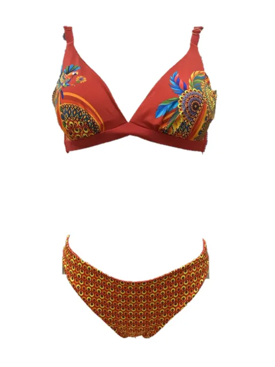 Giadamarina Bikini triangolo sfoderabile slip medio made in Italy art. 1806
