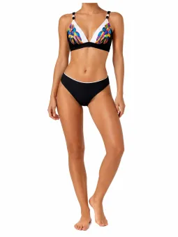Bikini Giadamarina Triangolo Vela – Costume Due Pezzi con Coppe Sfoderabili e Dettagli Gioiello