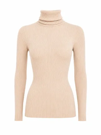 Emmebivi Dolcevita donna lana e seta a costina art. 92724