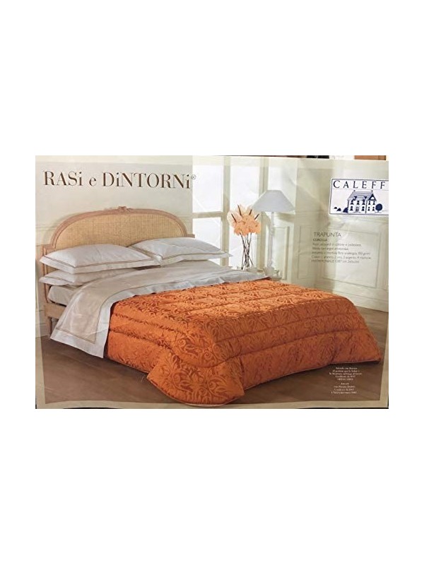 Caleffi Trapunta Matrimoniale in Raso Jacquard